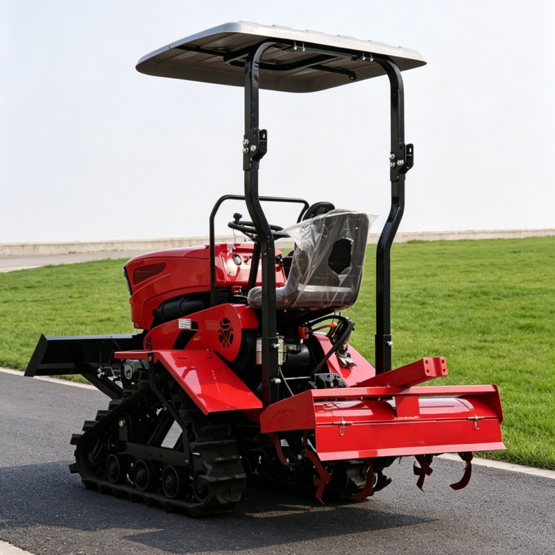 Farming Agriculture Machine - Maßgeschneiderte 2026er Bestseller-Raupenfräse, Allzweck-Landwirtschaftskultivator, einfach zu