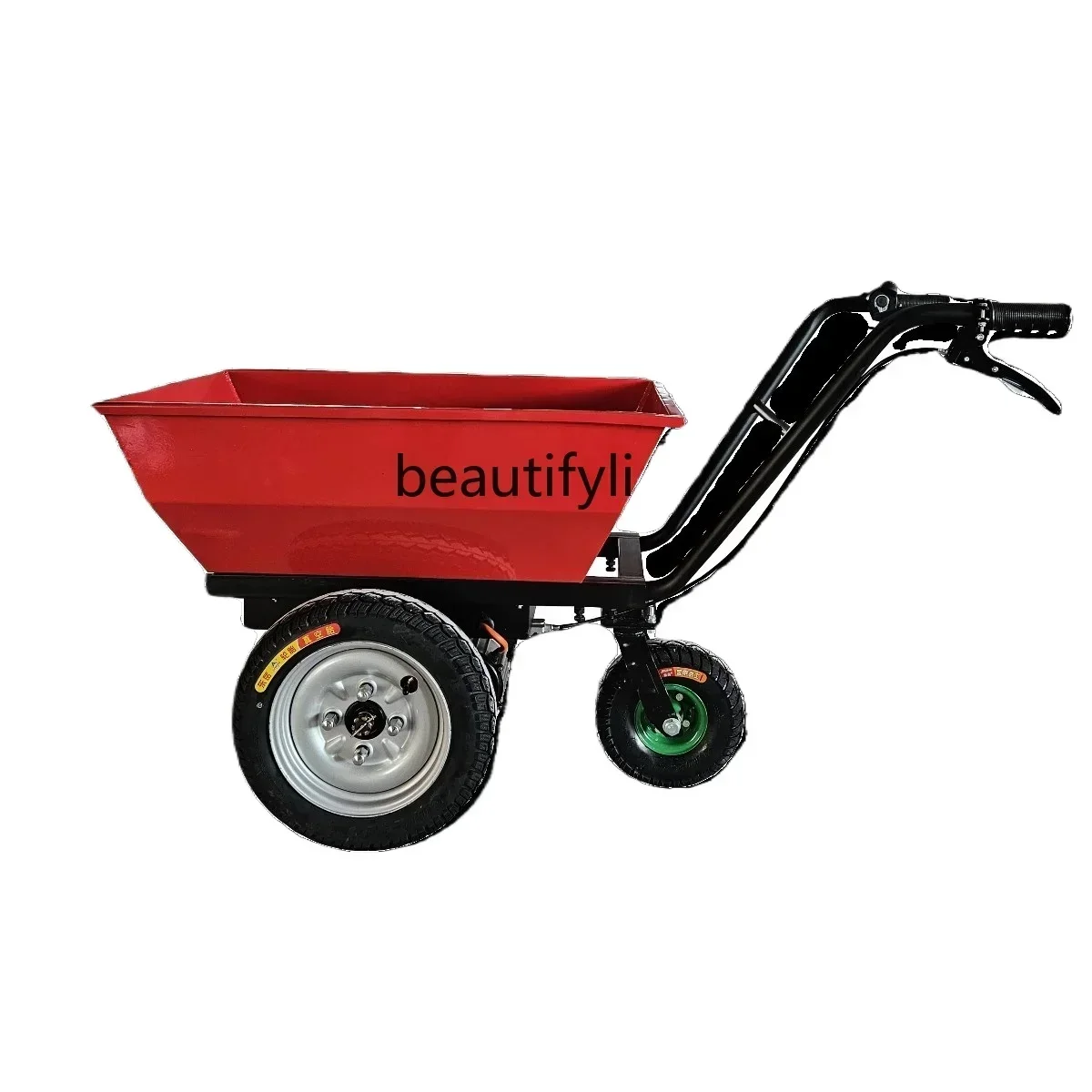 Organic Farming In Agriculture - Landwirtschaftlicher Elektrowagen, Landwirtschaftstransporter, elektrischer Handschub, Handhabungswagen