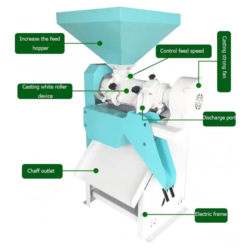 Farming Agriculture Machine - Hochleistungs-Mais-Schäl- und Entkeimungsmaschine für Landwirtschaft, Schälmaschine