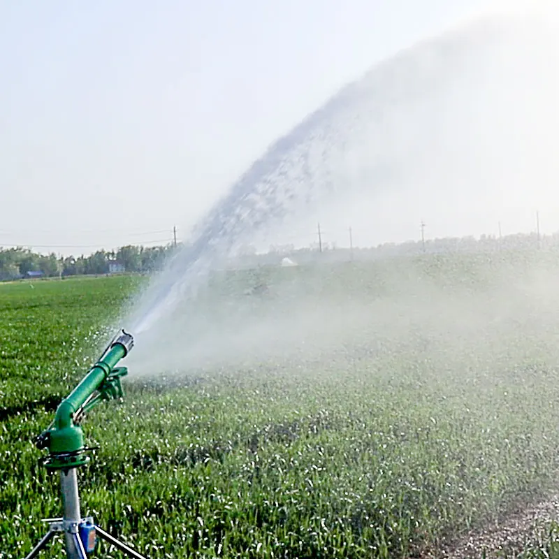 Organic Farming In Agriculture - Landwirtschaftlicher Maisfarm-Sprinkler, 360-Grad-Drehung, Big Gun Sprinkler,