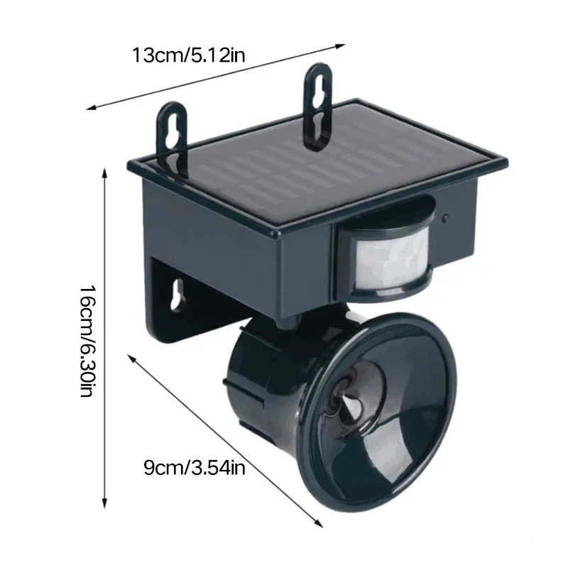 Solarbetriebener Ultraschall-T – Solar Bird Scarer Bewertung und Preis