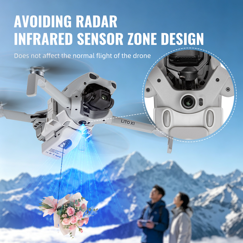 12KM Airdrop-System für DJI Li – Drone Crop Sprayer Bewertung und Preis
