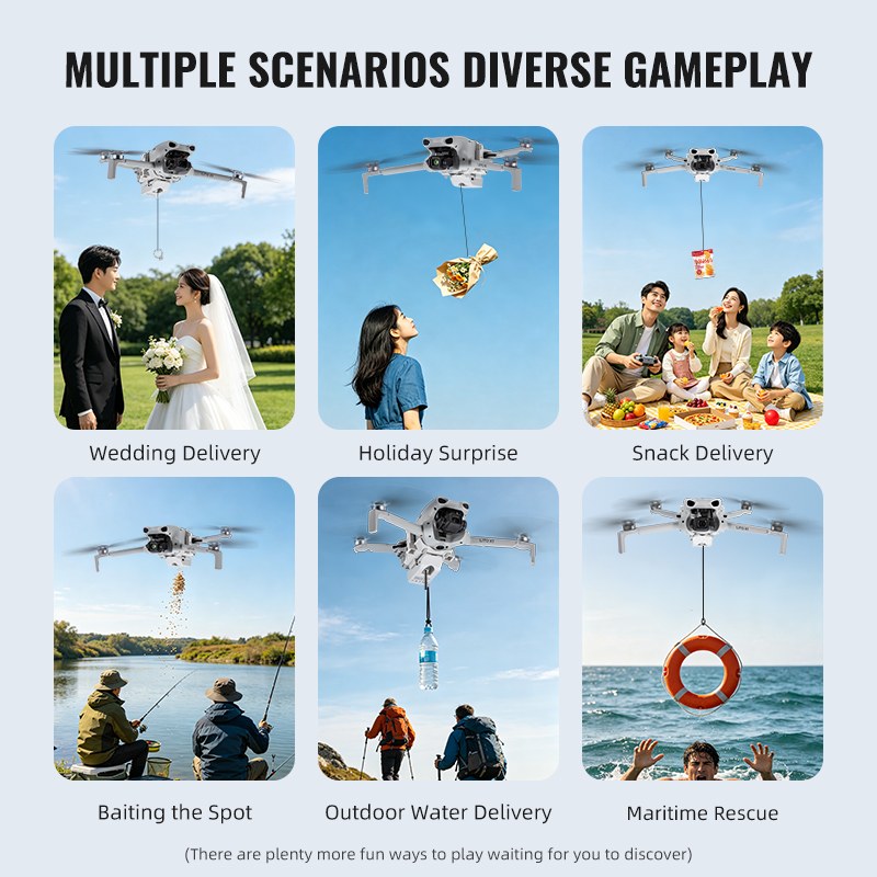 12KM Airdrop-System für DJI Li – Drone Crop Sprayer Bewertung und Preis