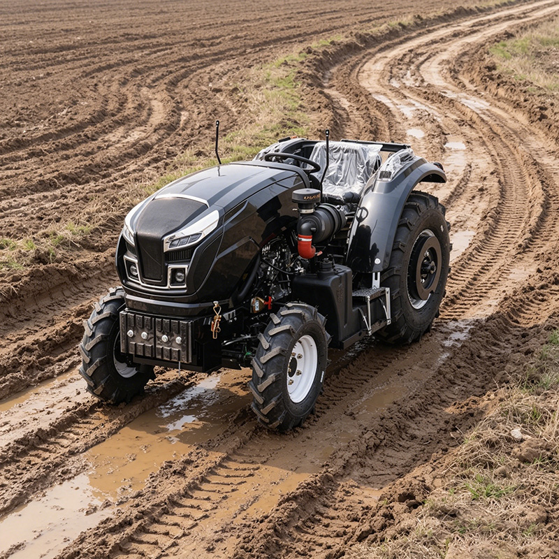 Maßgefertigter 50 PS Radtrakto – Agriculture Farming Types Bewertung und Preis
