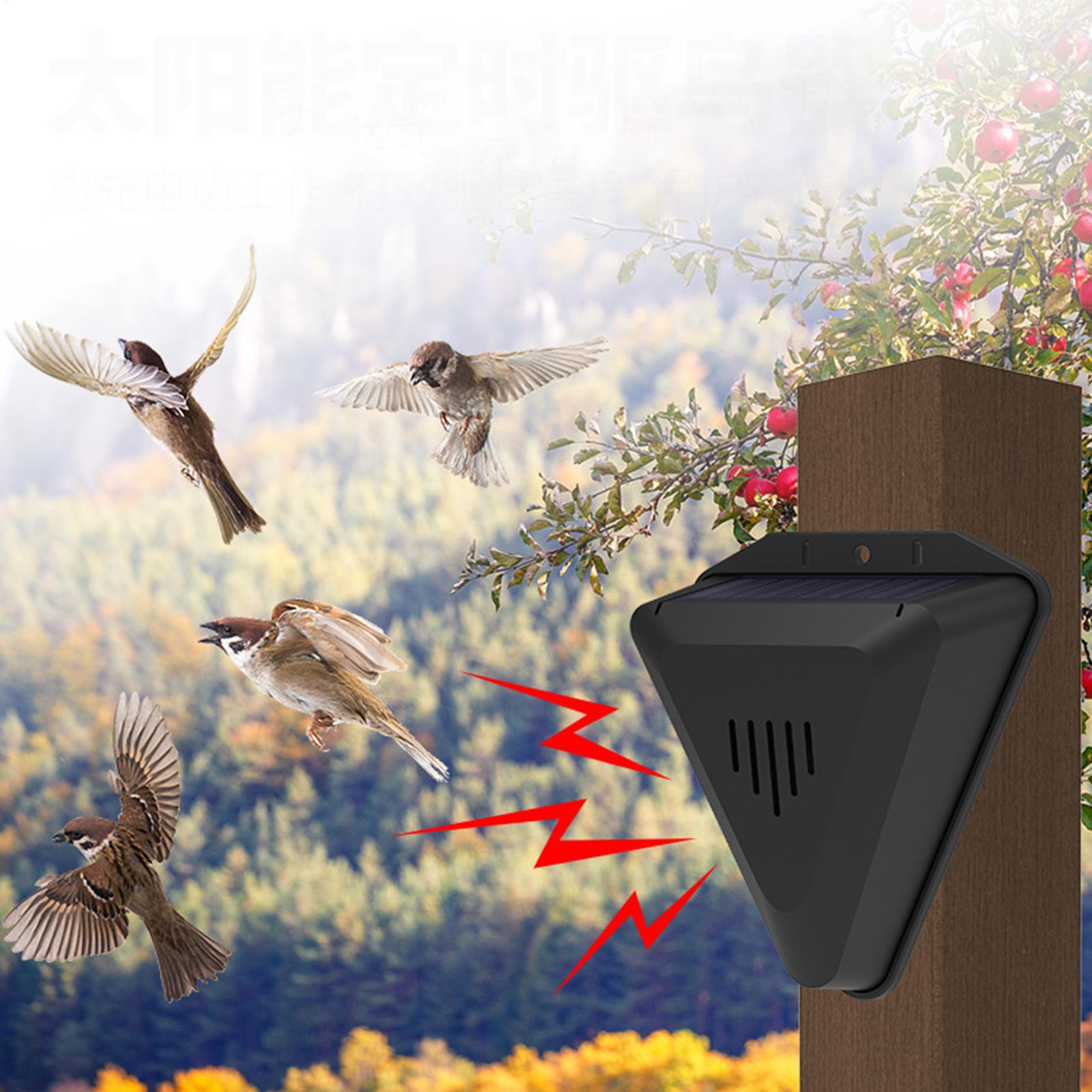 Wasserdichter Solar-Vogelvertr – Solar Bird Scarer Bewertung und Preis